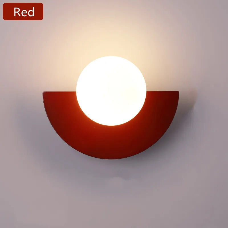 Nordic Wall Sconce Summit - Half-Circle Design - Modern Lighting