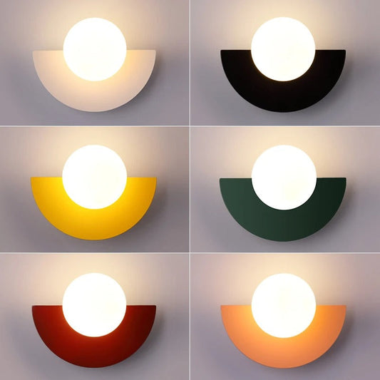 Nordic Wall Sconce Summit - Half-Circle Design - Modern Lighting