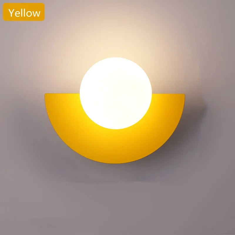 Nordic Wall Sconce Summit - Half-Circle Design - Modern Lighting