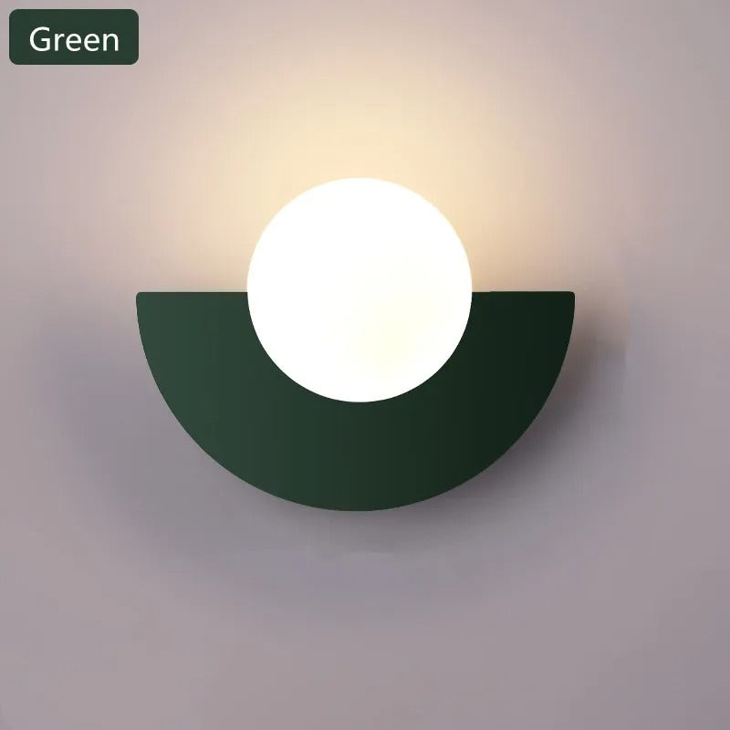 Nordic Wall Sconce Summit - Half-Circle Design - Modern Lighting