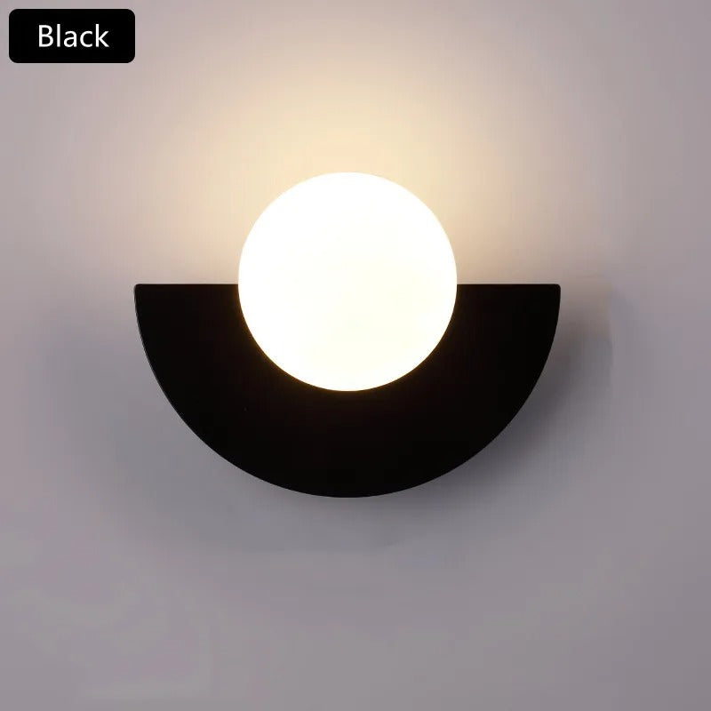 Nordic Wall Sconce Summit - Half-Circle Design - Modern Lighting