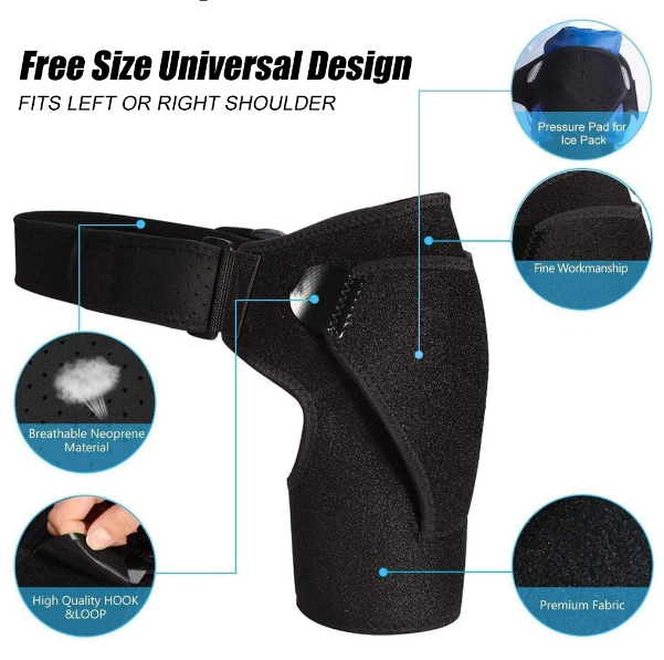 Norvo Shoulder Support - Compression | Enhanced Pain Relief