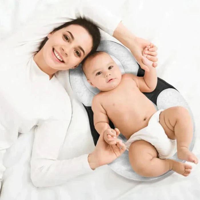 Orthopedic Pillow for Infants – Ergonomic Positioning Pillow, 100% Cotton, Support for Healthy Development