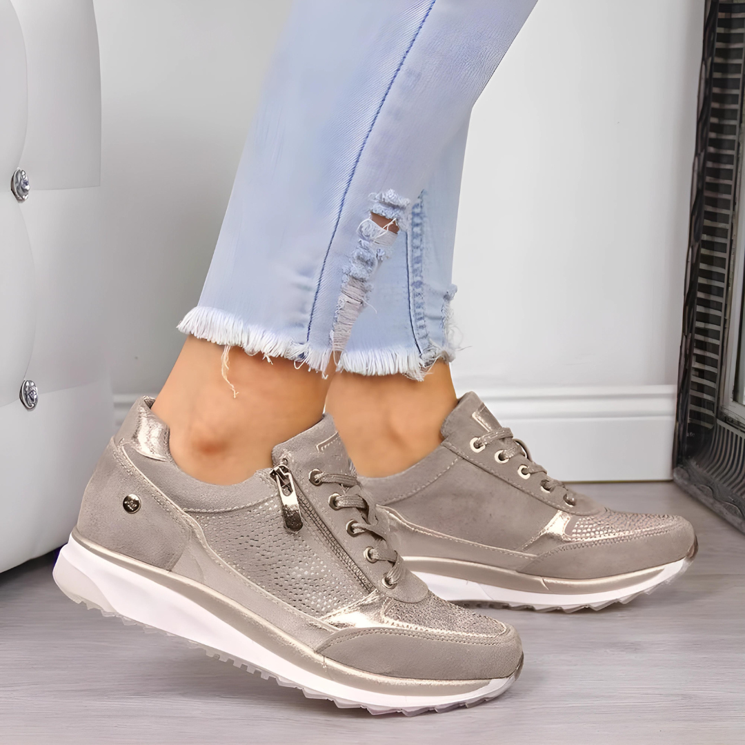 Orthopedic Women's Walking Shoes - Comfort and Style