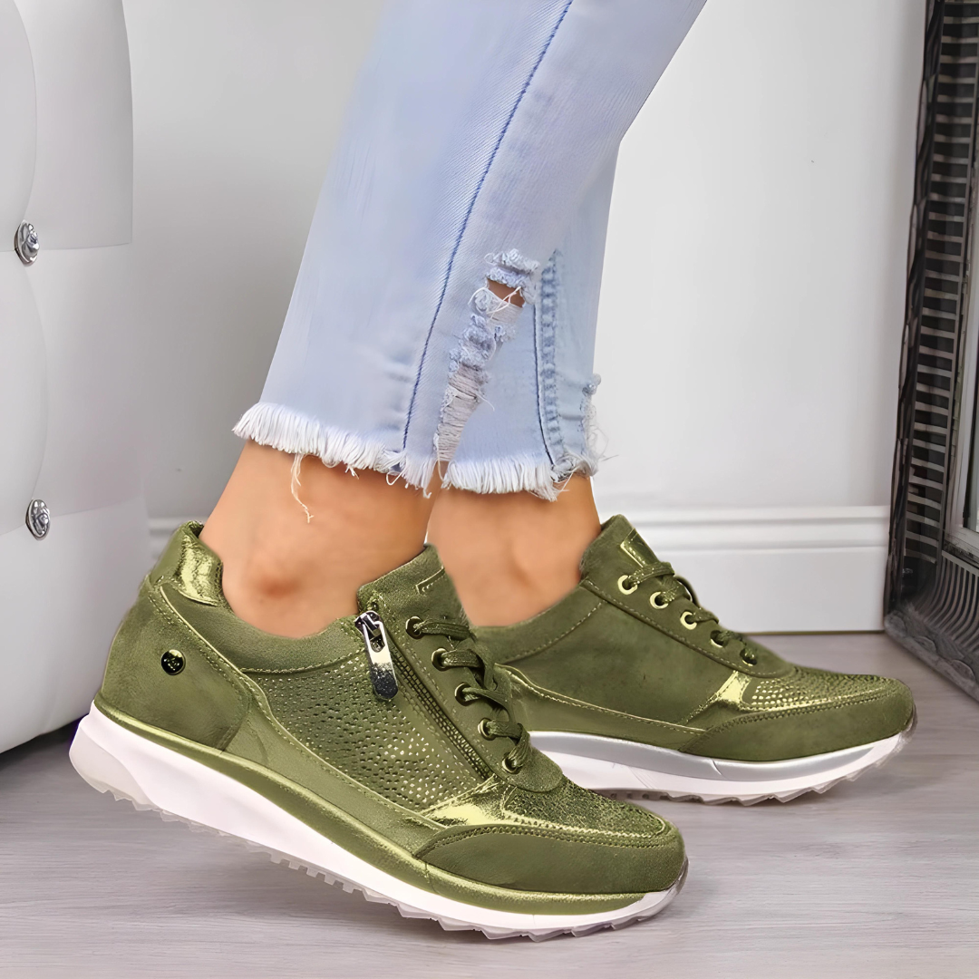 Orthopedic Women's Walking Shoes - Comfort and Style