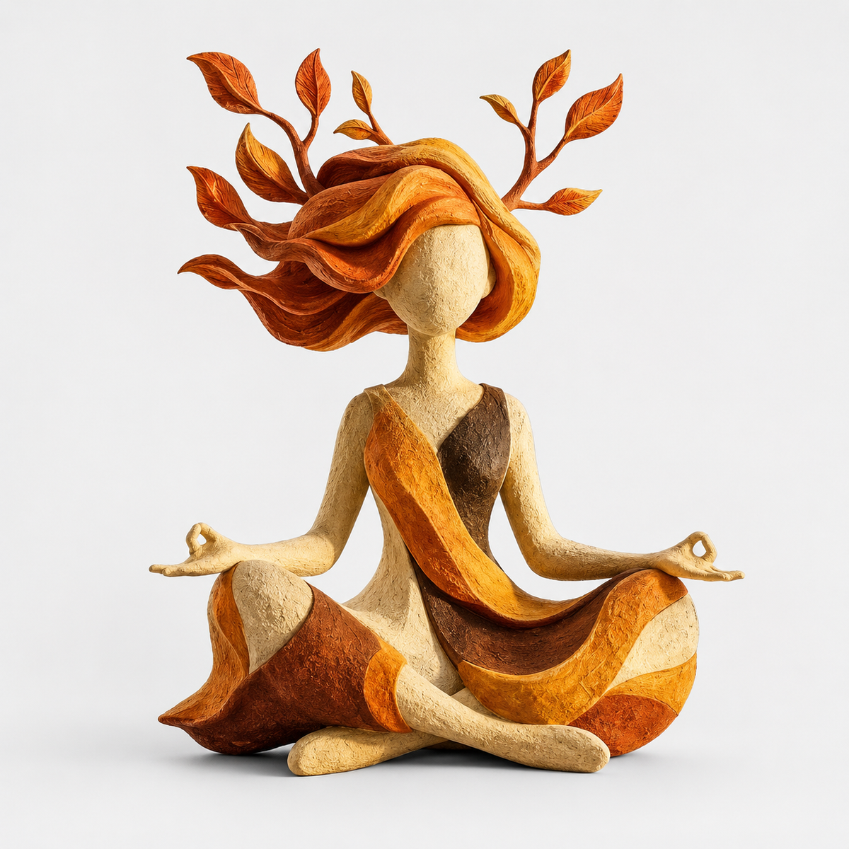 Painted Resin Figurine