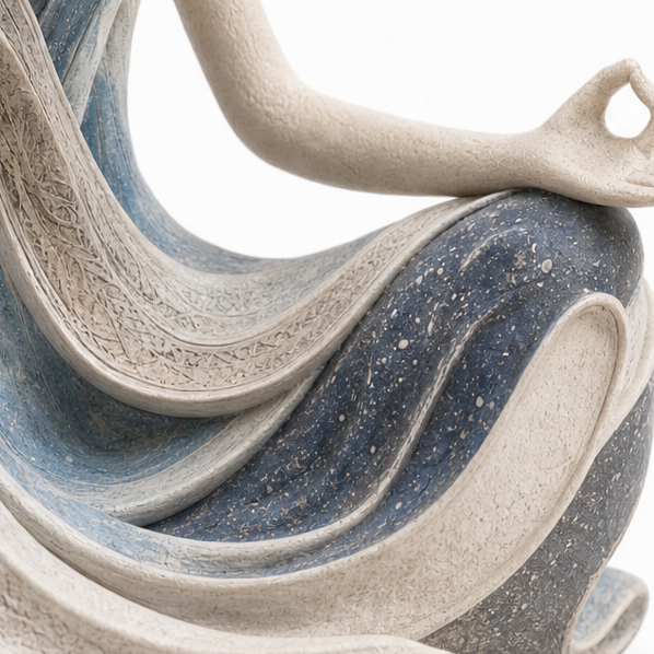 Painted Resin Figurine