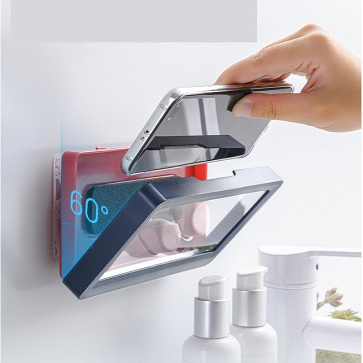 Phone Holder for the Shower | Keep Enjoying Your Series!