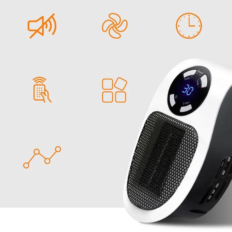 Portable Electric Heater - Always and Everywhere a Warm Temperature