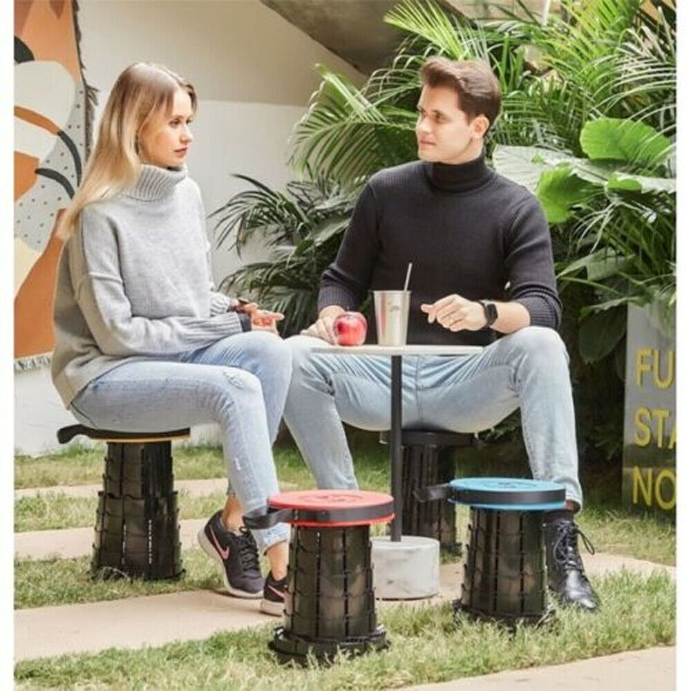Portable Retractable Telescopic Camping Chair for All Genders