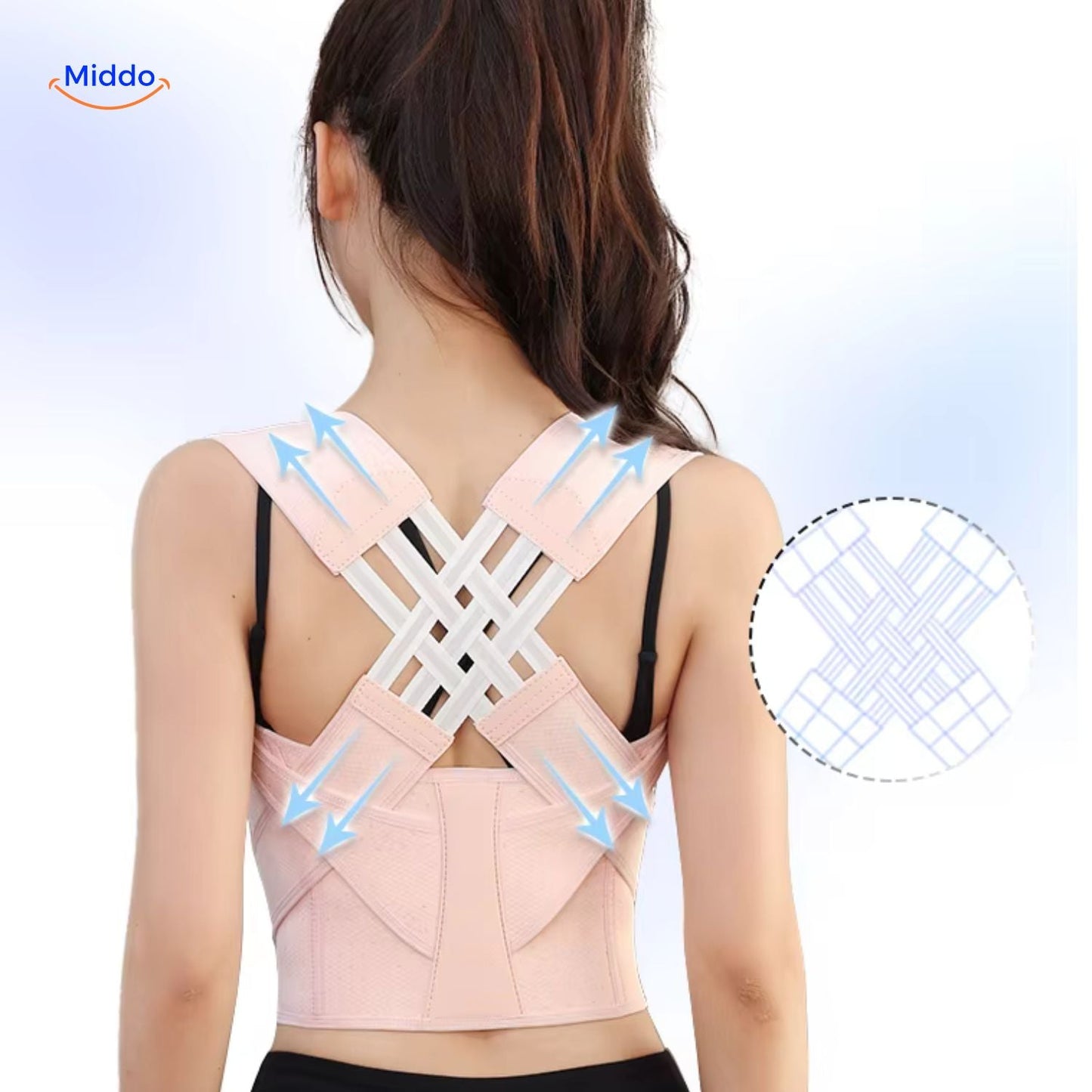 Postura™ Back Support 2.0 – For a Straighter Posture & Comfortable Back Support