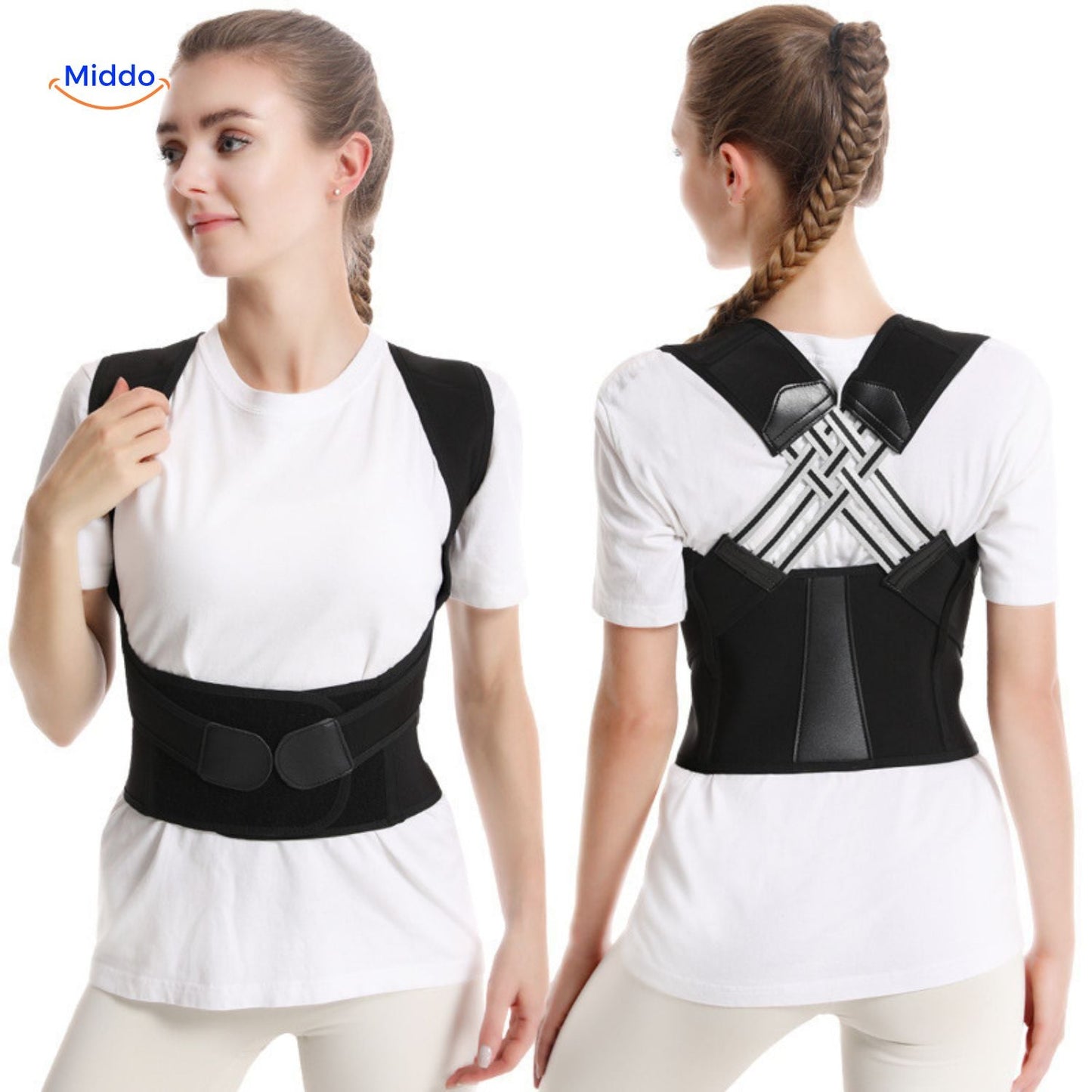 Postura™ Back Support 2.0 – For a Straighter Posture & Comfortable Back Support
