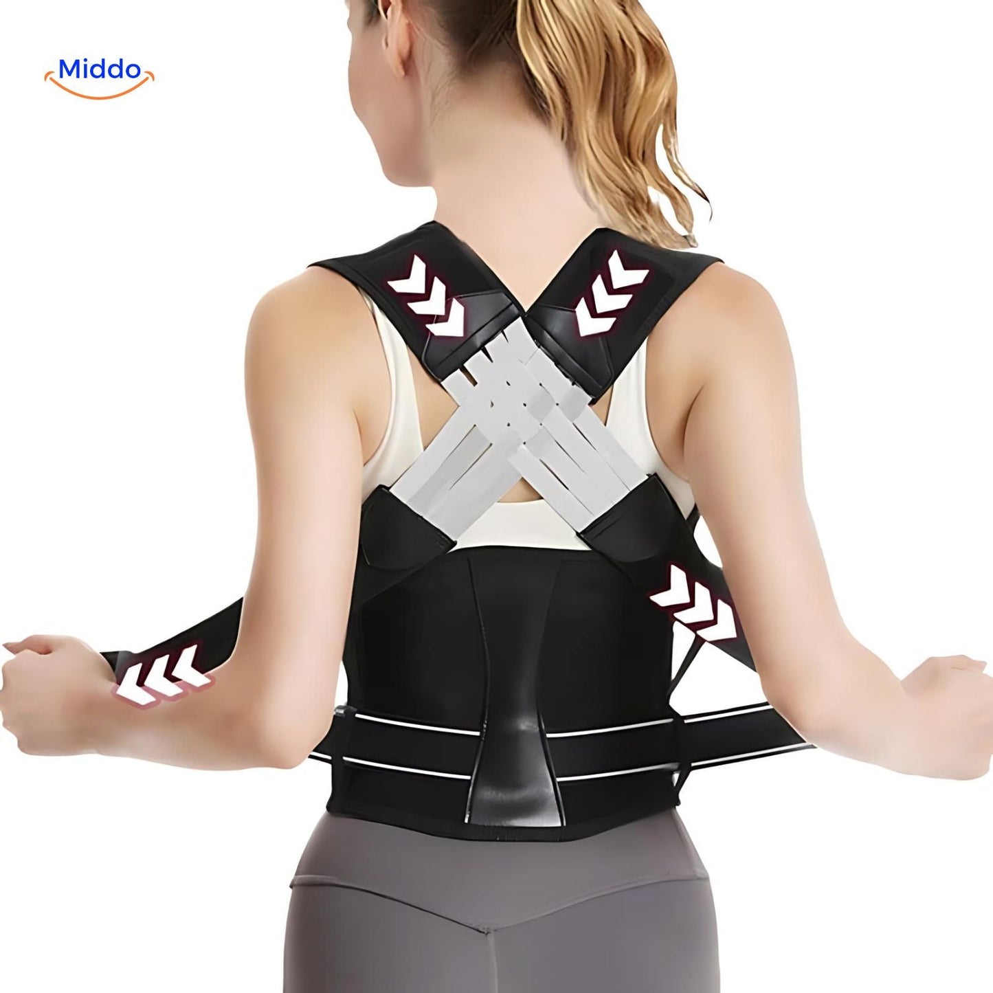 Postura™ Back Support 2.0 – For a Straighter Posture & Comfortable Back Support