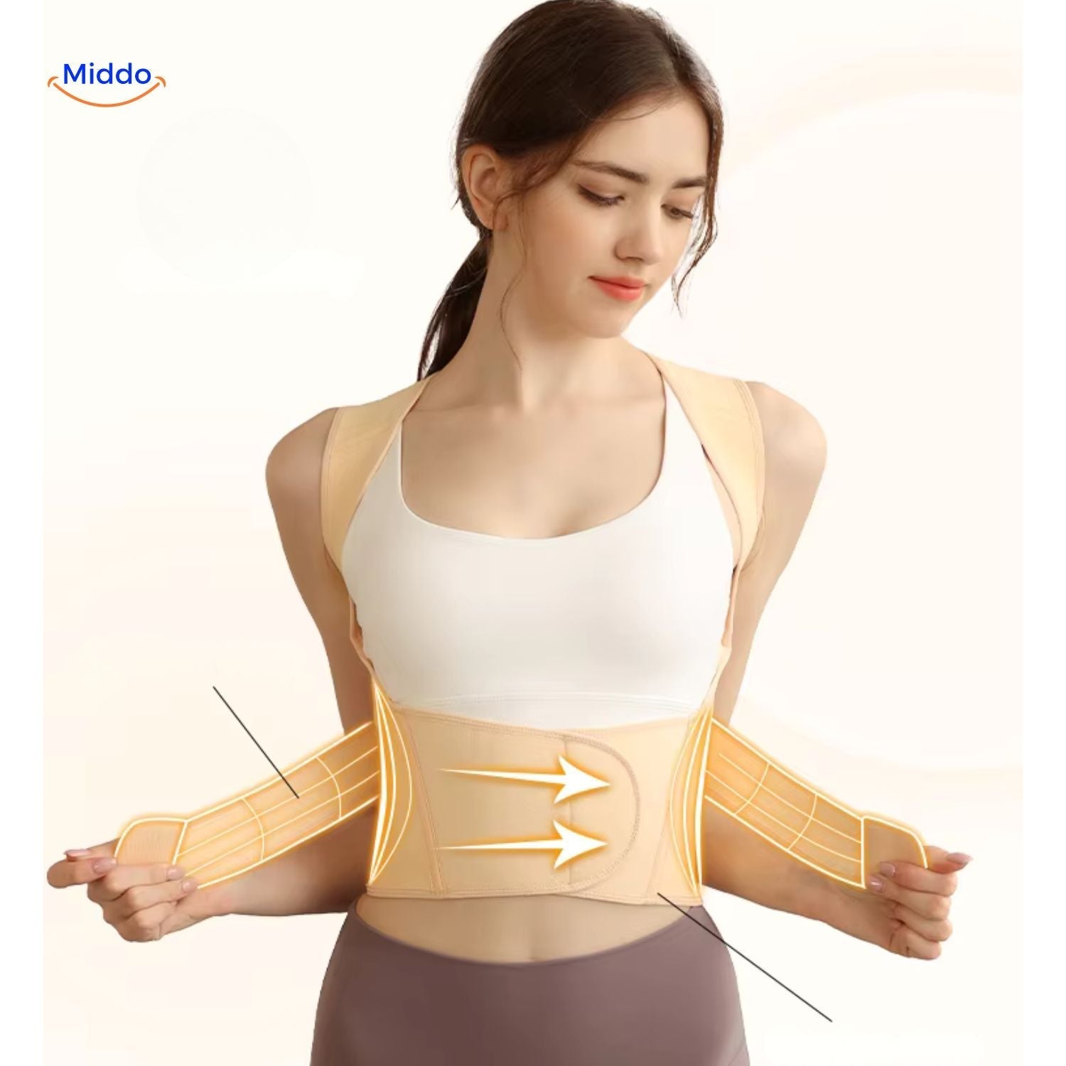 Postura™ Back Support 2.0 – For a Straighter Posture & Comfortable Back Support