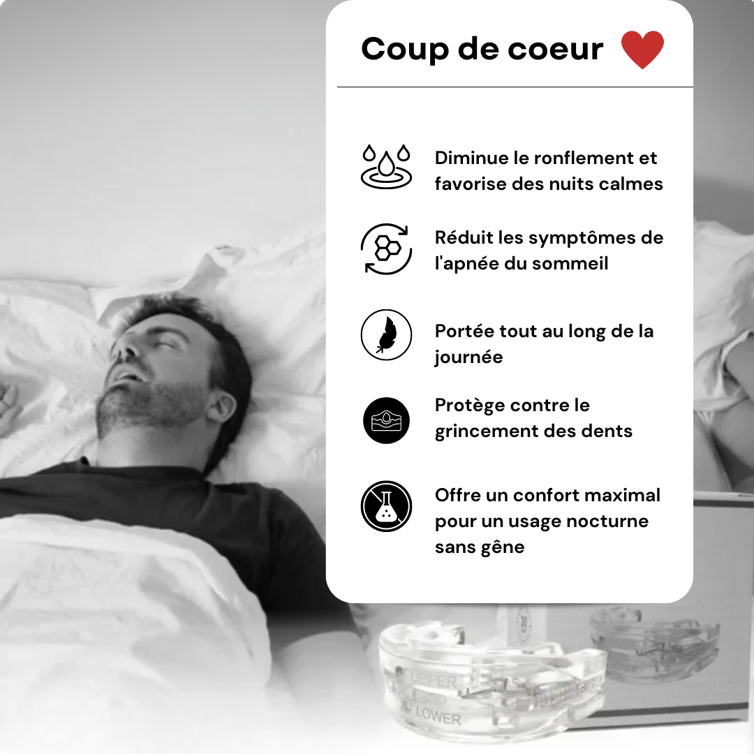 Premium Anti-Snoring Orthosis: Comfortable Sleep Mouthpiece