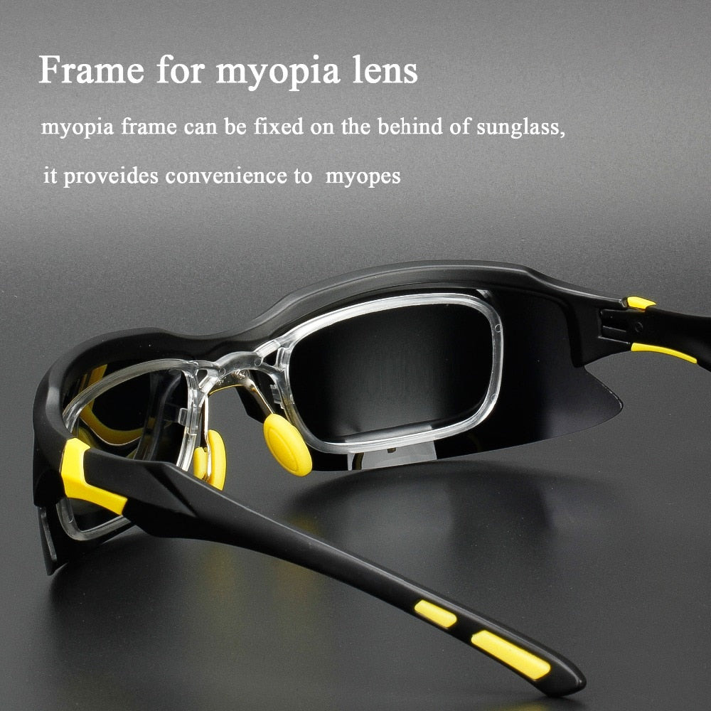 Professional Polarized Cycling Glasses for Sports and Outdoor