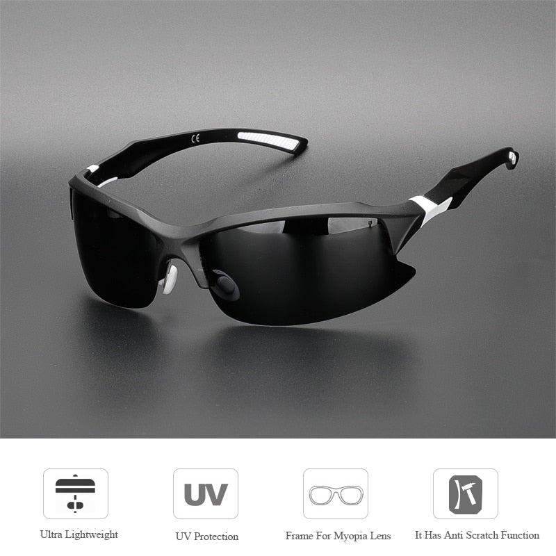 Professional Polarized Cycling Glasses for Sports and Outdoor