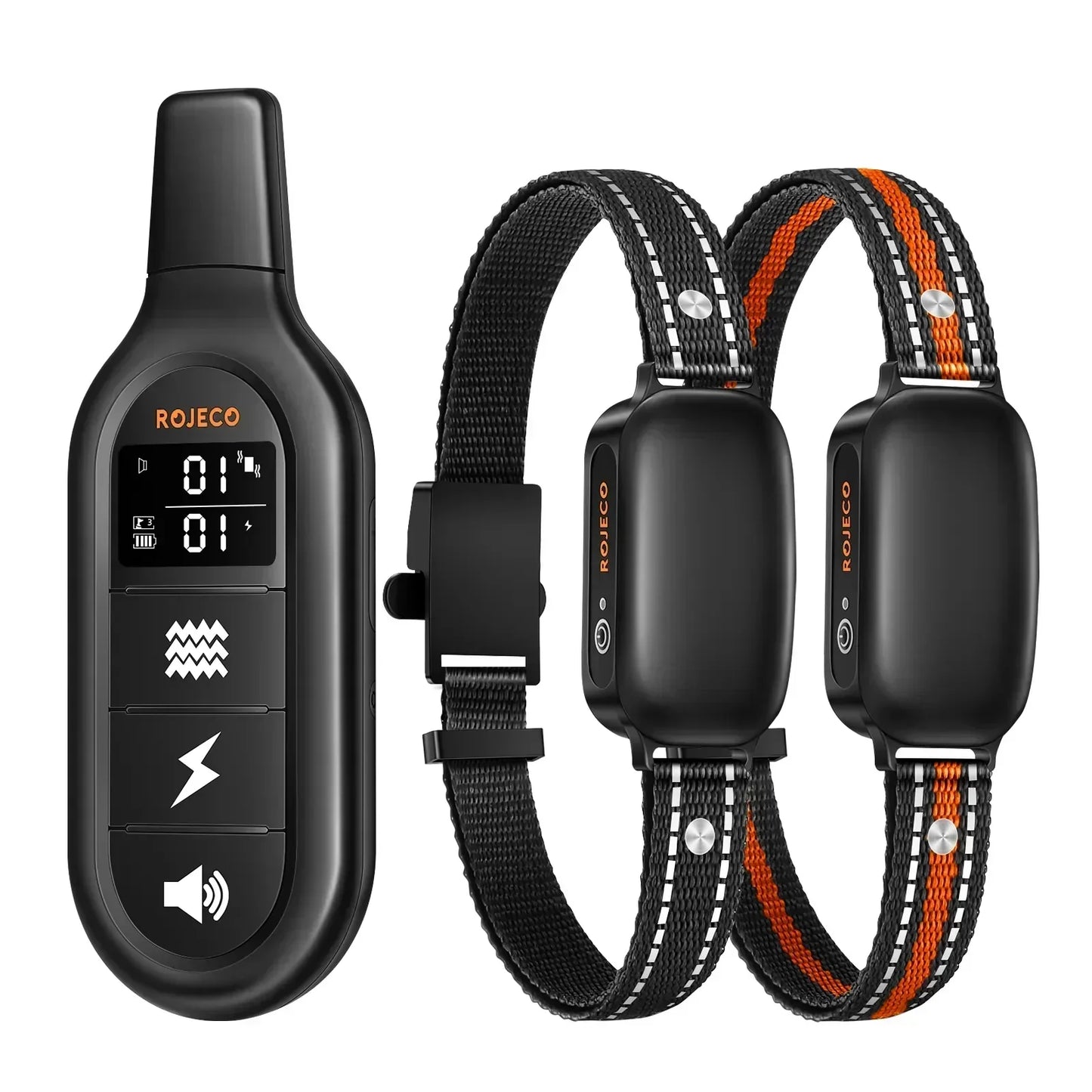 ProTrain – Rechargeable Waterproof Dog Training Collar with Remote