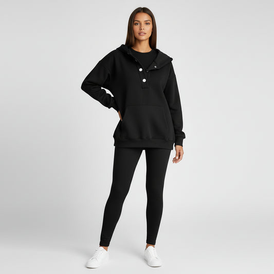 Women's Hooded Sweatshirt Set 