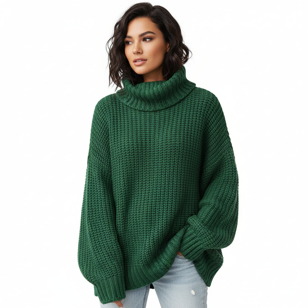 Women's Oversized Chunky Knit Sweater