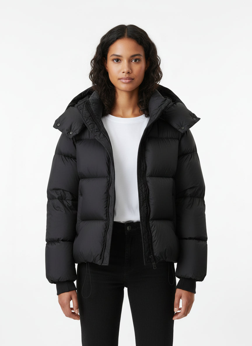 Women's Hooded Puffer Jacket 