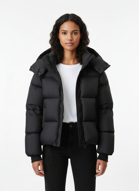 Women's Hooded Puffer Jacket 