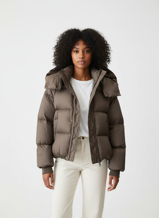 Women's Hooded Puffer Jacket 