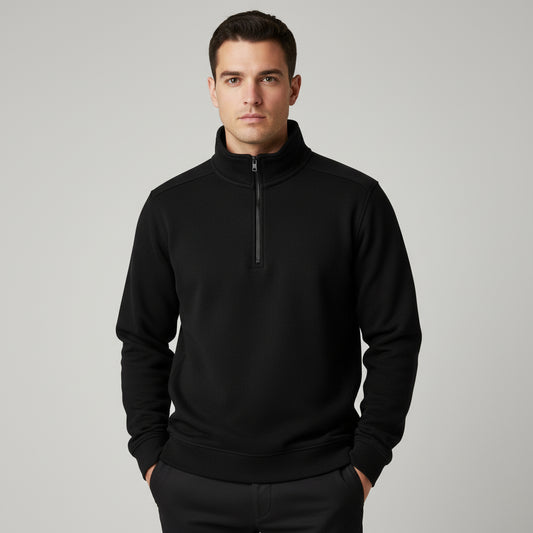 Men's Quarter Zip Sweater