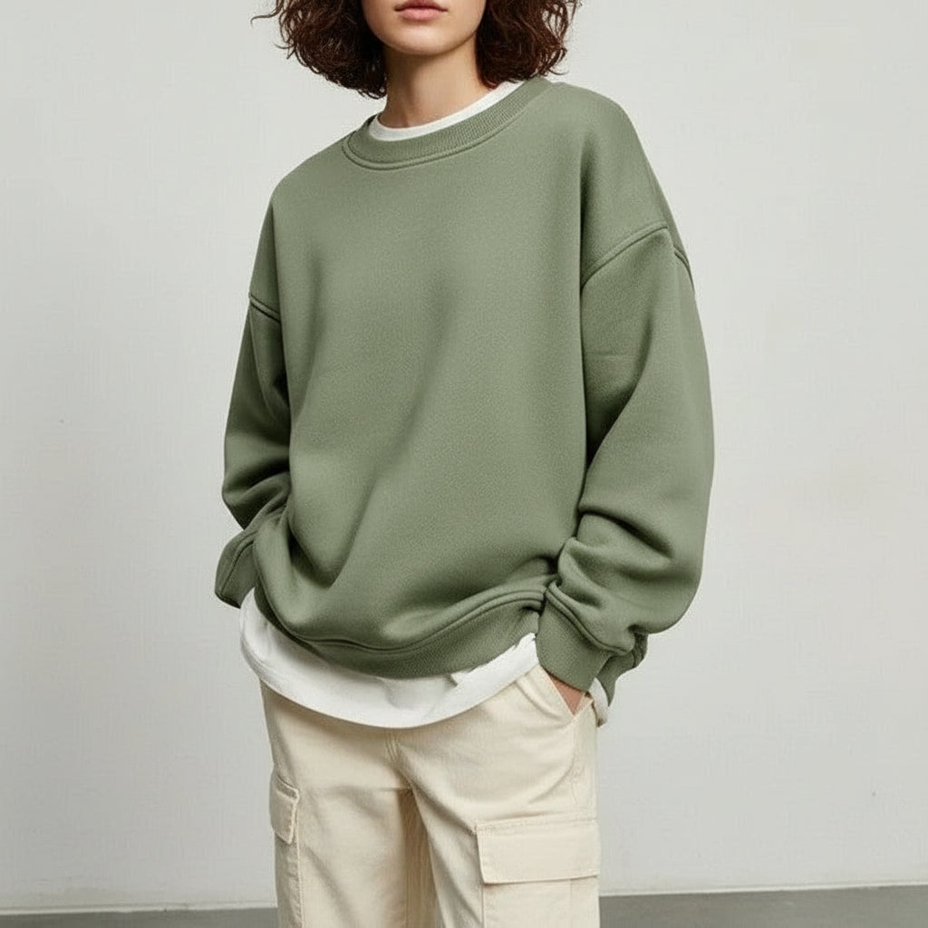 Women's Oversized Crewneck Sweater