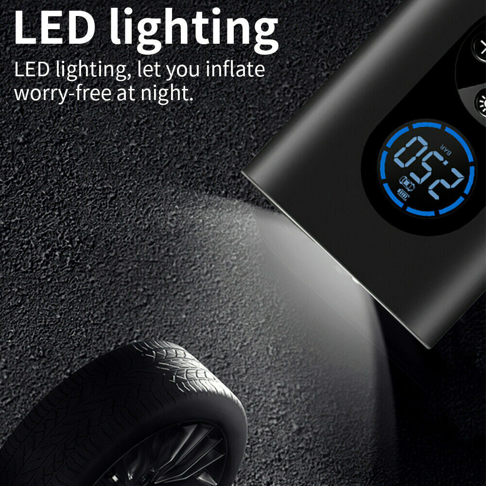 QuickAir: Portable Electric Tire Inflator