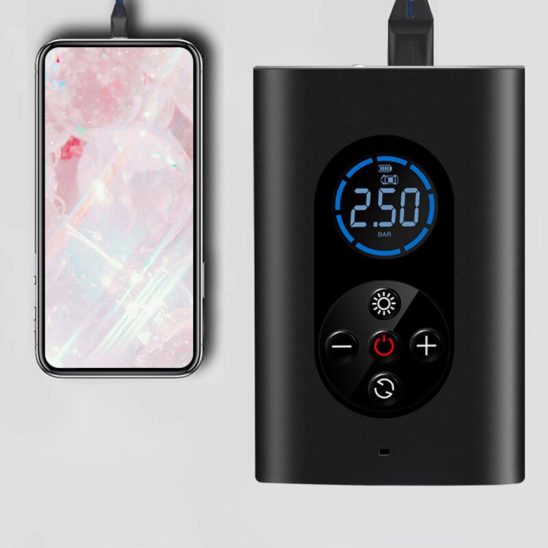 QuickAir: Portable Electric Tire Inflator
