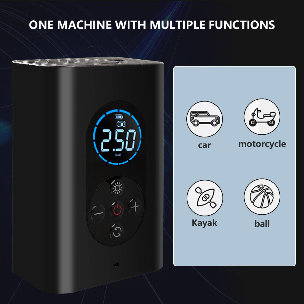 QuickAir: Portable Electric Tire Inflator