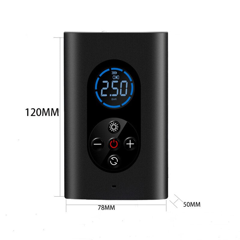QuickAir: Portable Electric Tire Inflator