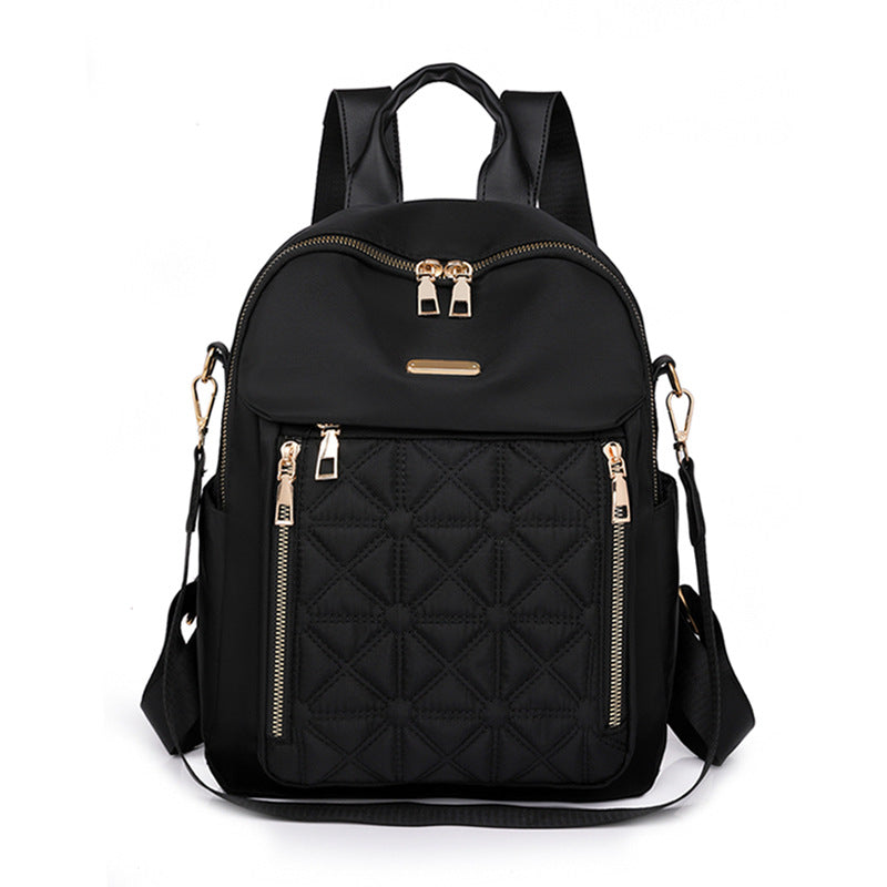 Quilted Multi-Compartment Backpack