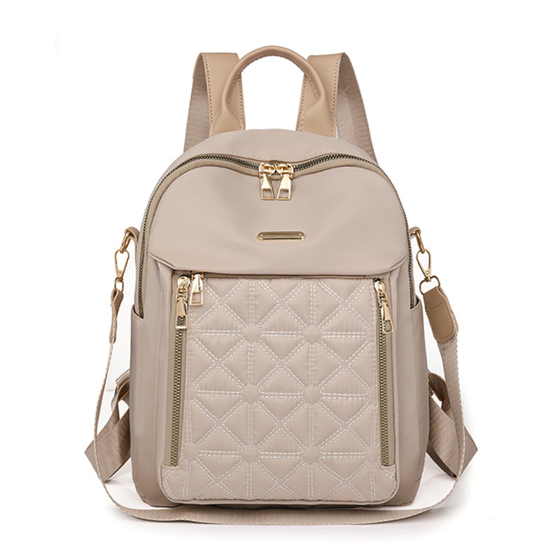 Quilted Multi-Compartment Backpack