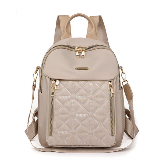Quilted Multi-Compartment Backpack