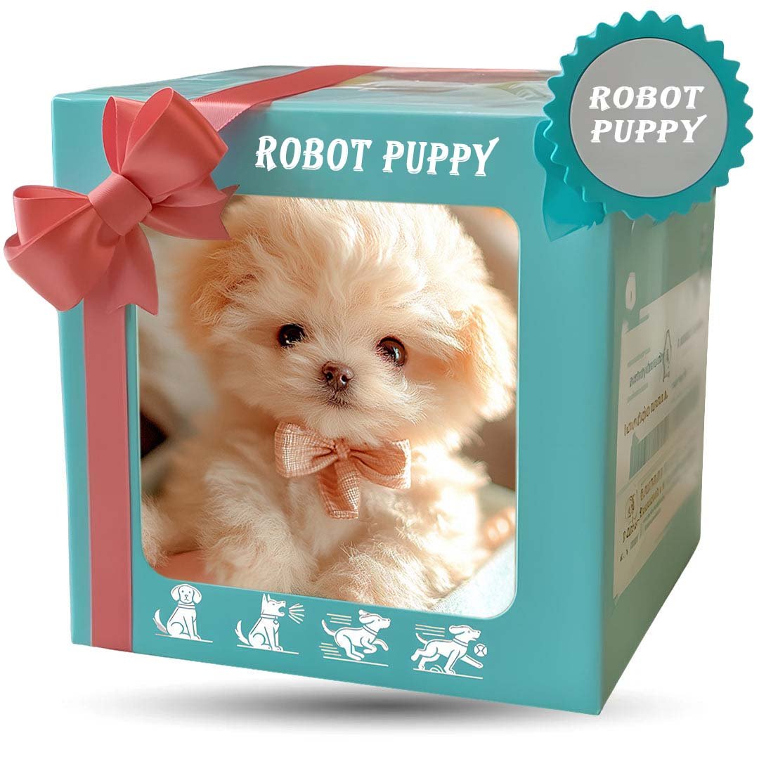 Realistic Plush Toy Puppy - Interactive Plush Friend
