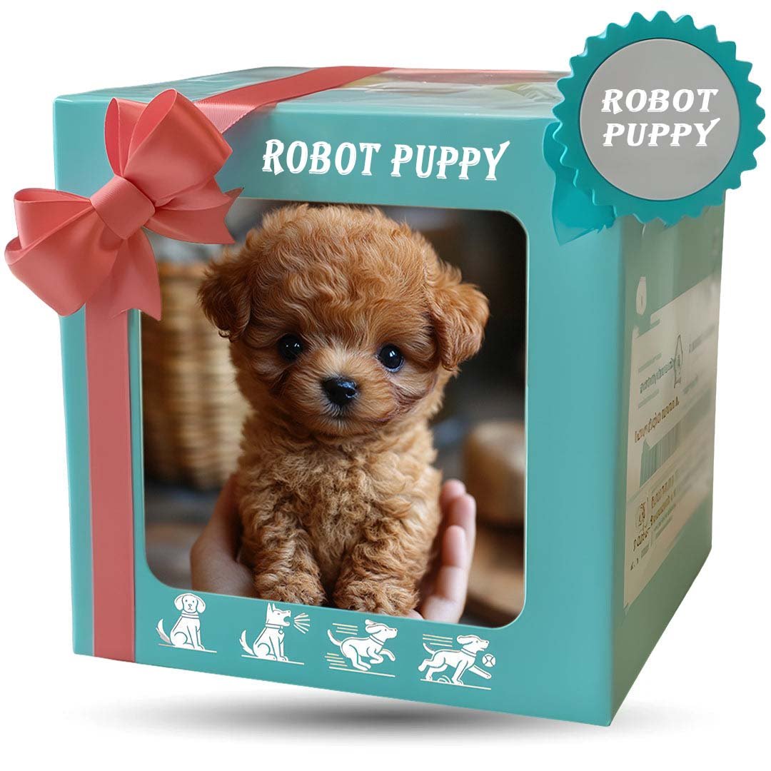 Realistic Plush Toy Puppy - Interactive Plush Friend