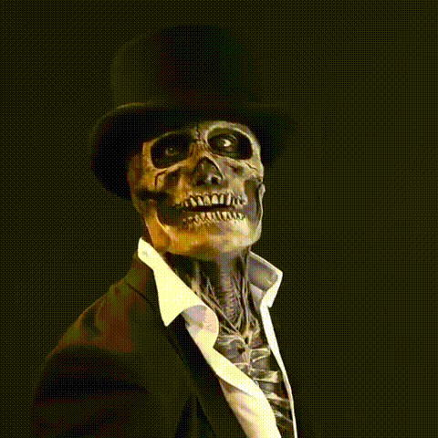 Realistic Scary Skeleton Mask for Halloween