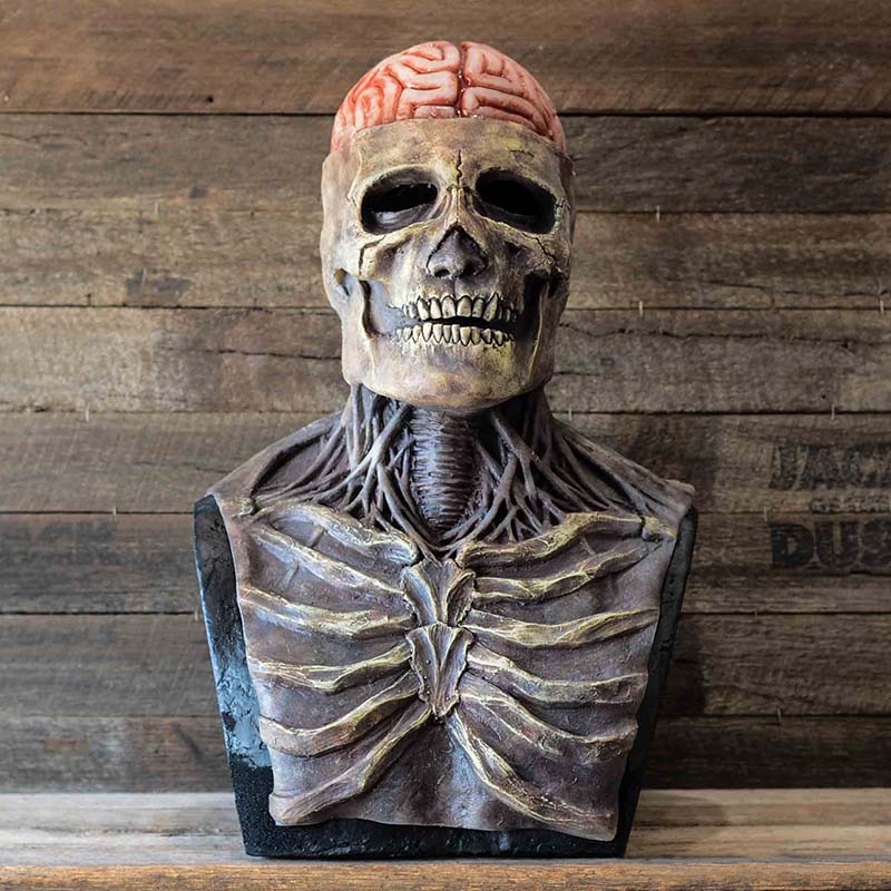 Realistic Scary Skeleton Mask for Halloween