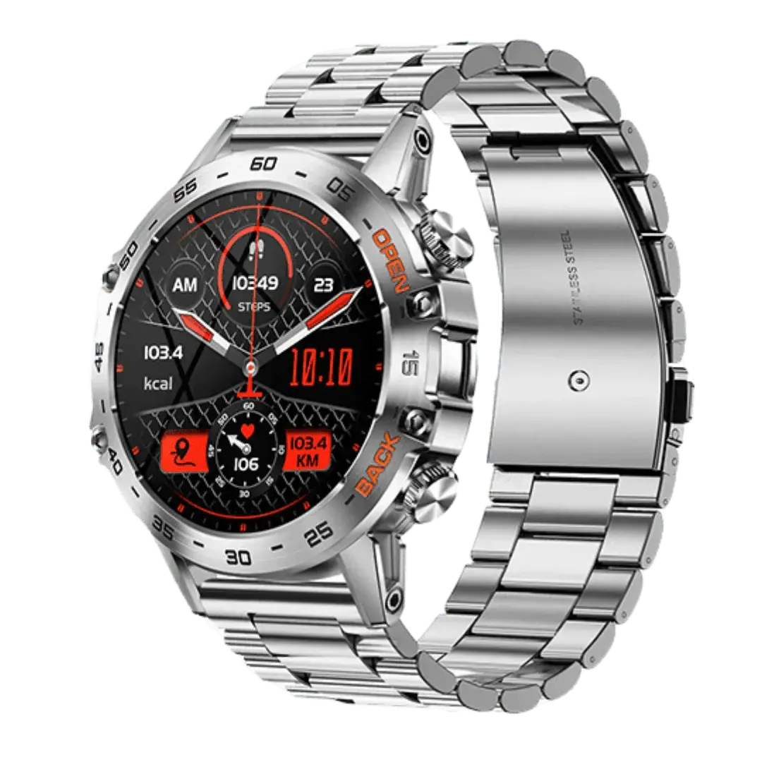 Robust Smartwatch with GPS - Health Monitoring | Bluetooth