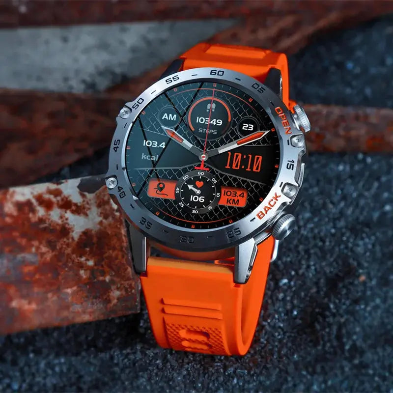 Robust Smartwatch with GPS - Health Monitoring | Bluetooth