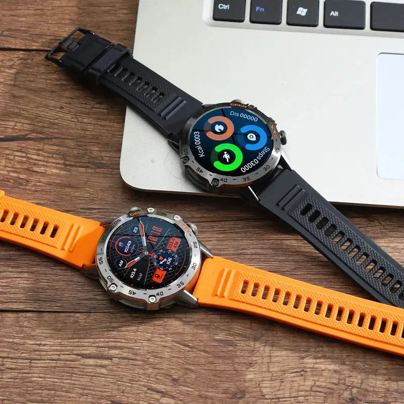 Robust Smartwatch with GPS - Health Monitoring | Bluetooth