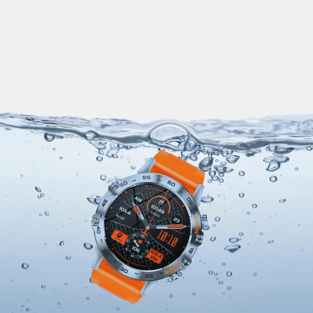 Robust Smartwatch with GPS - Health Monitoring | Bluetooth