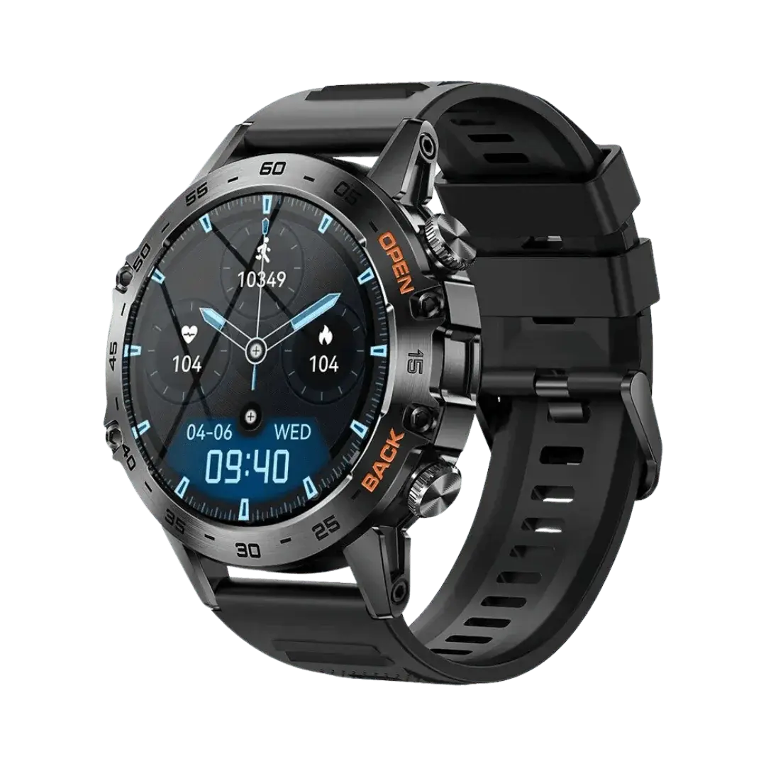 Robust Smartwatch with GPS - Health Monitoring | Bluetooth