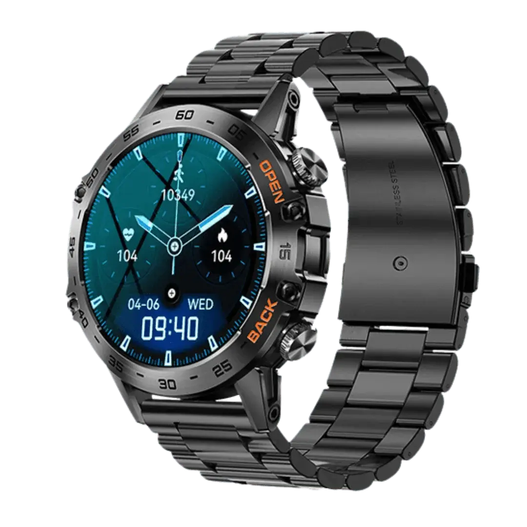 Robust Smartwatch with GPS - Health Monitoring | Bluetooth