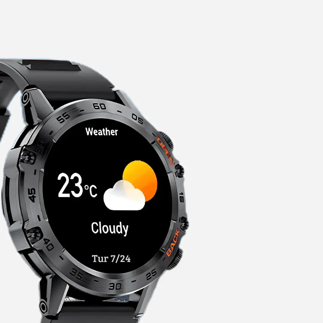 Robust Smartwatch with GPS - Health Monitoring | Bluetooth