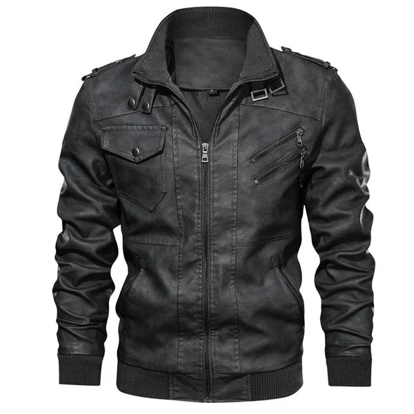 Rugged High-Quality Biker Jacket