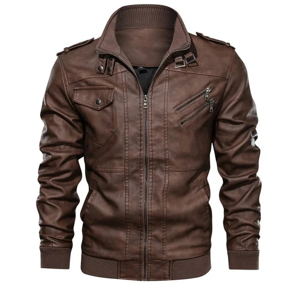 Rugged High-Quality Biker Jacket