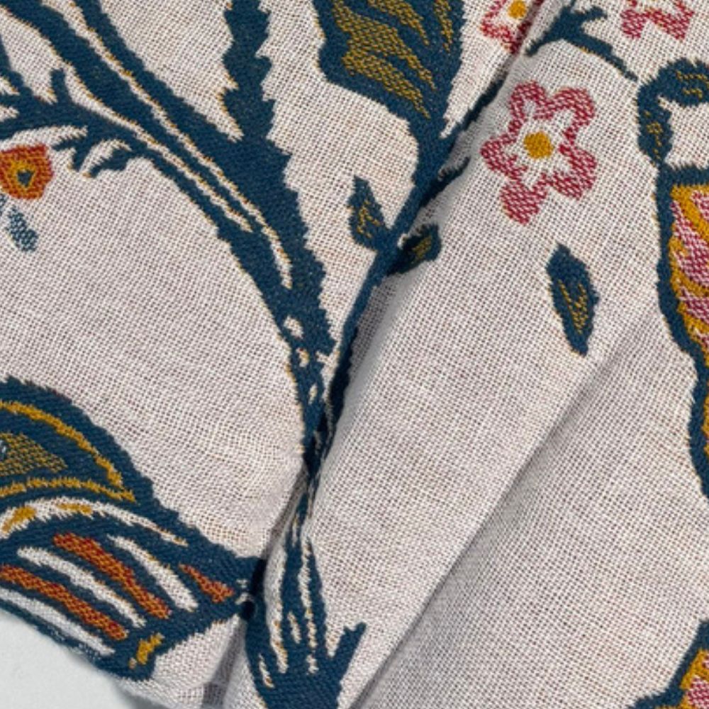 Rustic Floral Cushion Covers - Set of 2